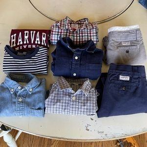 Preppy boys 8 piece bundle, spring/summer, Jacadi, Janie & Jack, JCrew 4/5T